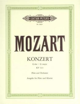Partitur und Stimme Konzert G-Dur KV 313 (285c)