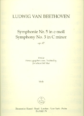 Sinfonie c-Moll Nr.5 op.67 für Orchester