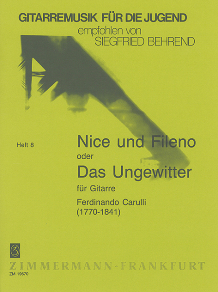 &#039;Nice und Fileno&#039; oder &#039;Das Ungewitter&#039; für Gitarre