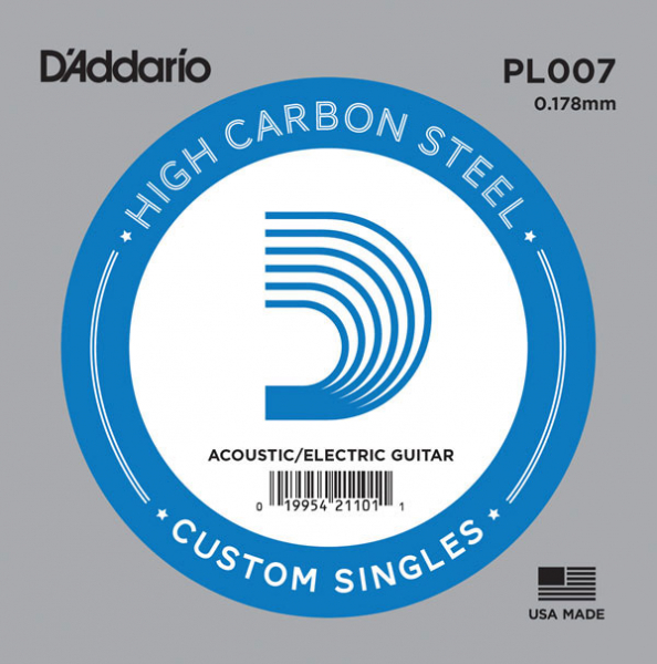 Einzelsaite D´Addario Acoustic/Electric PL007