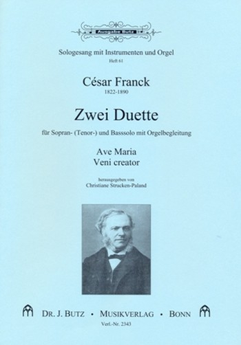 Zwei Duette für Sopran (Tenor), Bass und Orgel