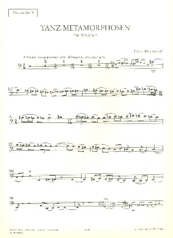 Tanz-Metamorphosen für Streichorchester