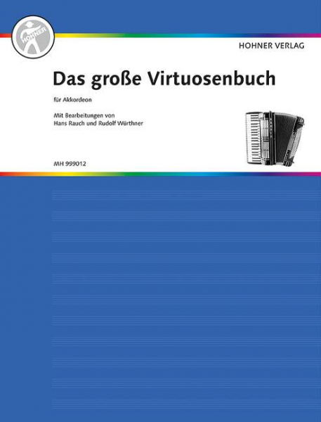 Spielbuch für Akkordeon Das große Virtuosenbuch