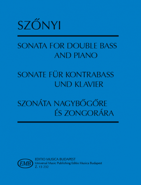 Sonata für Kontrabass und Klavier