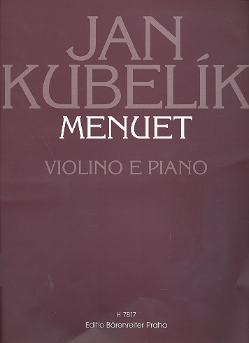 Menuett für Violine und Klavier