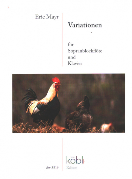 Variationen über ein Stück aus LMozarts Notenbuch für Sopranblockflöte und Klavier