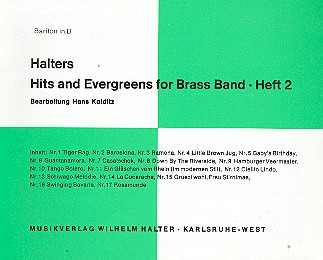 Halters Hits and Evergreens Band 2 für Blasorchester