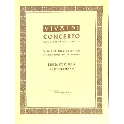 Concerto G-DUR OP 3/3