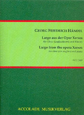 Largo aus der Oper Xerxes für Oboe (Englischhorn) und Klavier