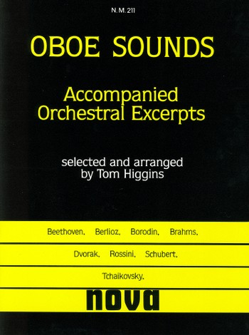 Oboe Sounds - accompanied orchestral Excerpts for oboe and piano