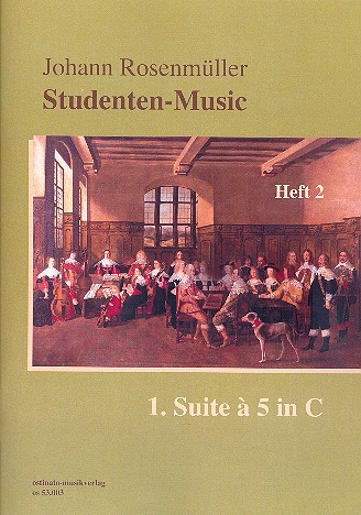 Studenten-Music Band 2 (Nr.8-15) - Suite C-Dur Nr.1 à 5 für 5 Violen und Bc