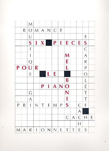 6 pièces pour piano
