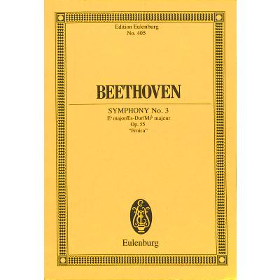 Studienpartitur Sinfonie 3 Es-Dur op. 55 (Eroica)