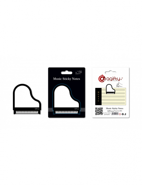 Haftnotizen agifty Music Sticky Notes: Klavier