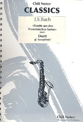 Duette aus den französischen Suiten Band 2 für 2 Saxophone