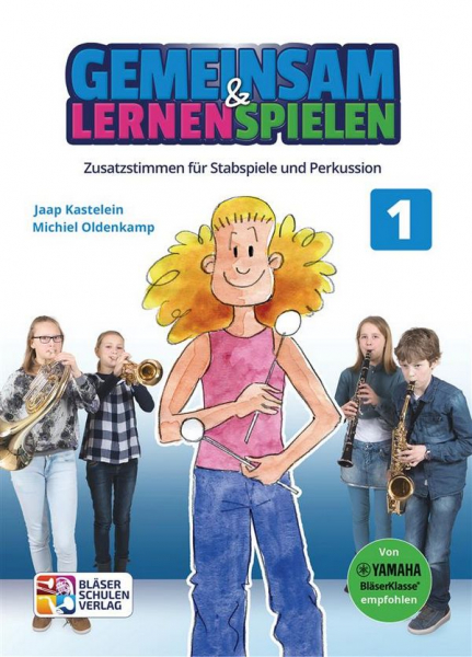 Gemeinsam lernen & spielen Band 1 (+Online Audio) für Bläserklasse (Blasorchester)