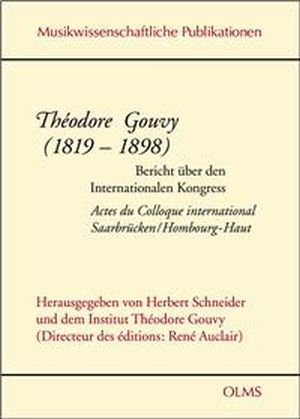 Théodore Gouvy Bericht über den internationalen Kongress