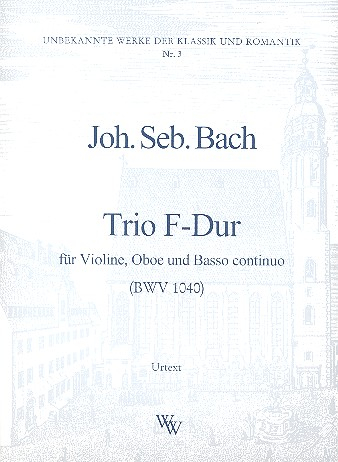 Trio F-Dur BWV1040 für Violine, Oboe und Bc