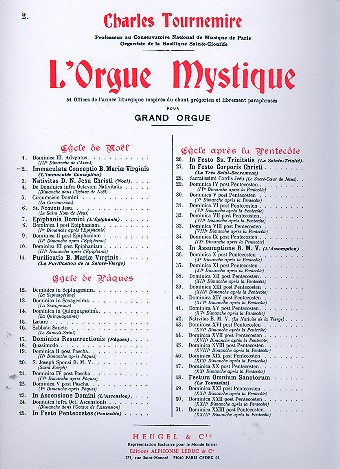 L&#039;orgue mystique vol.2 Noel