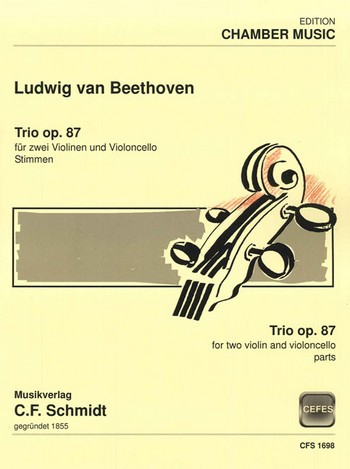 Trio op.87 für 2 Violinen und Violoncello