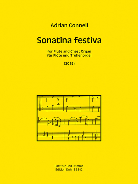 Sonatina festiva für Flöte und Truhenorgel