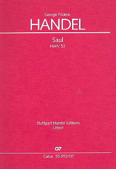 Saul HWV53 für Soli, gem Chor und Orchester