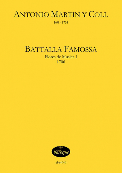 Battalla Famossa - Flores de Musica Vol.1 für Tasteninstrument