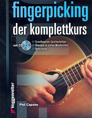 Fingerpicking - Der Komplettkurs (+CD): für Gitarre/Tabulatur