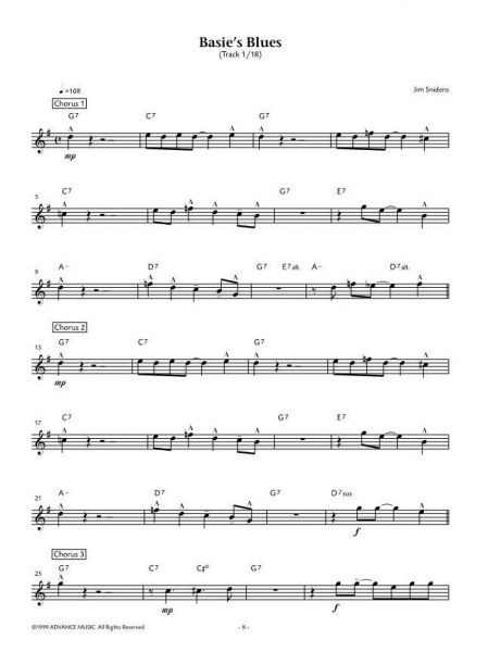 Übungsbuch Saxopophon Easy Jazz Conception