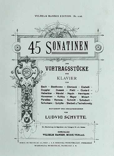 45 Sonatinen und Vortragsstücke für Klavier