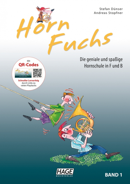 Horn-Fuchs Band 1 (+QR-Codes) für Horn in F und B