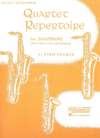 Quartet Repertoire for 4 saxophones (AATB)