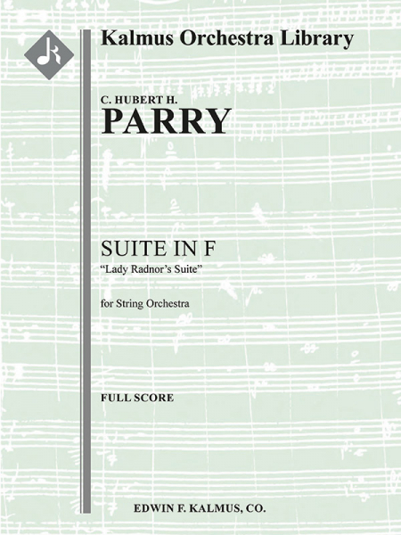 Suite in F for string orchestra