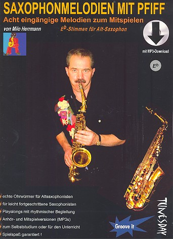 Saxophon-Melodien mit Pfiff (+MP3-Download) für Altsaxophon