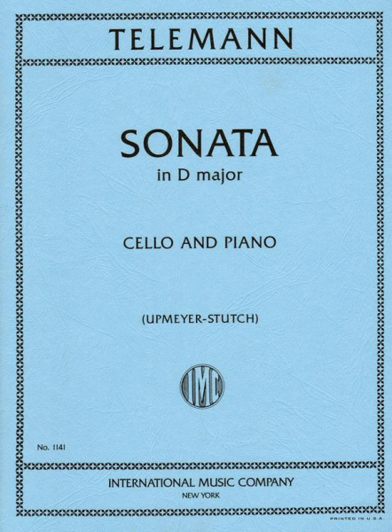 Sonate D-dur für Violoncello und Klavier