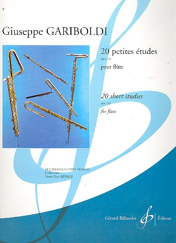 20 petites ètudes op.132 pour flute