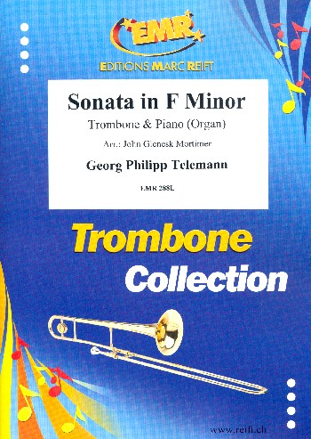 Sonate f-Moll für Posaune und Klavier (Orgel)