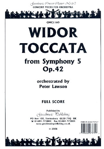 Toccata from Symphony no.5 op.42 for orchestra