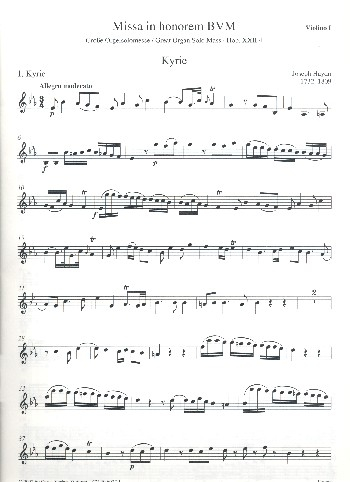 Große Orgelsolomesse Es-Dur Hob.XXII:4 für Soli, gem Chor und Orchester