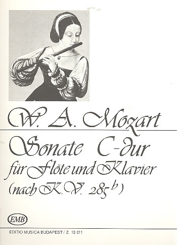 Sonate C-Dur KV285b für Flöte und Klavier