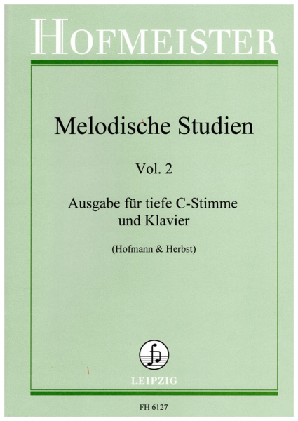 Melodische Studien Band 2 für Posaune und Klavier