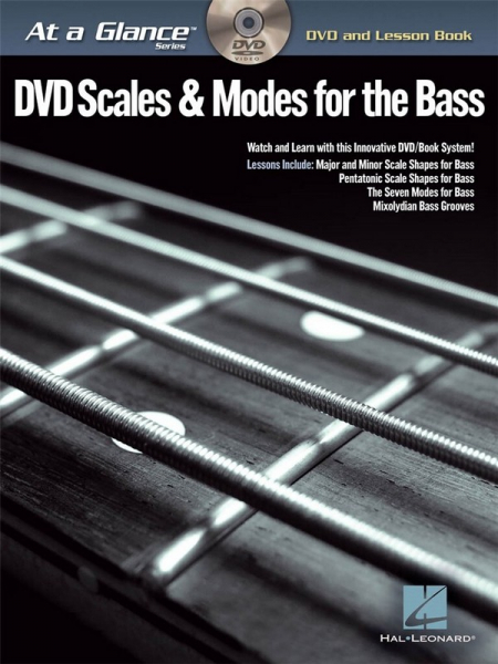 DVD Scales &amp; Modes (+DVD): for bass in tablature