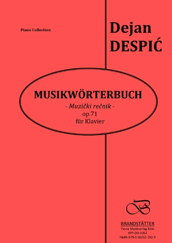 Musikwörterbuch op.71 für Klavier