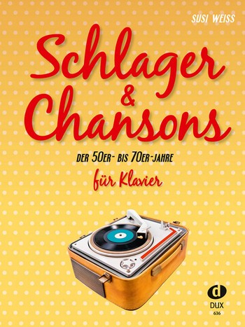 Sammelband Schlager und Chansons der 50er- bis 70er-Jahre