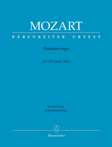 Tantum ergo D-Dur KV197 für gem Chor und Orchester