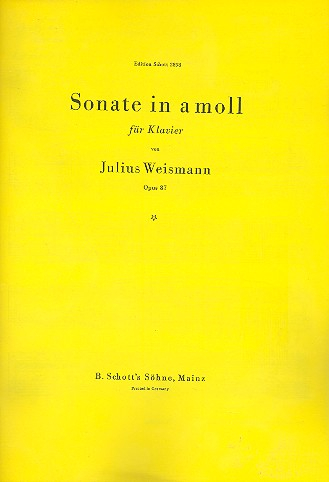 Sonate a-Moll op.87 für Klavier