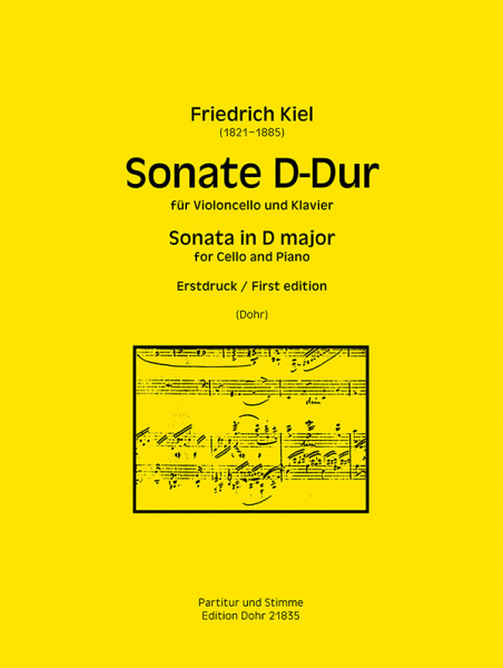 Sonate D-Dur für Violoncello und Klavier