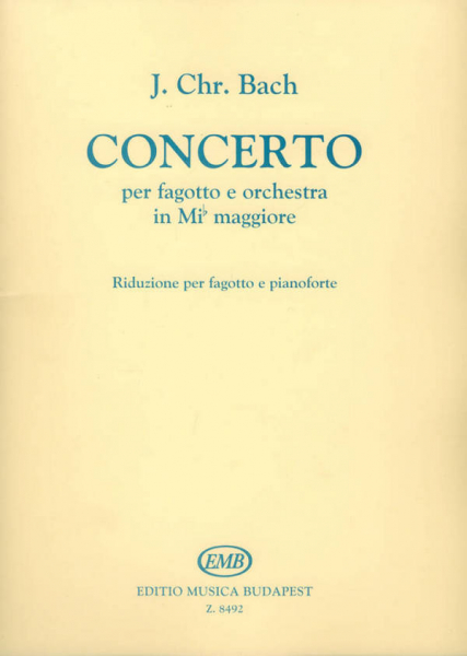 Konzert Es-Dur für Fagott und Orchester für Fagott und Klavier