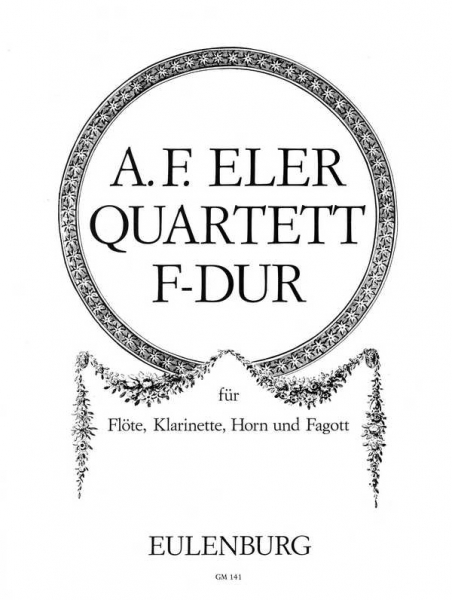 Quartett F-Dur op.6,1 für Horn, Flöte, Klarinette und Fagott