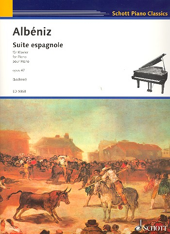 Spielbuch für Klavier Suite espagnole op 47